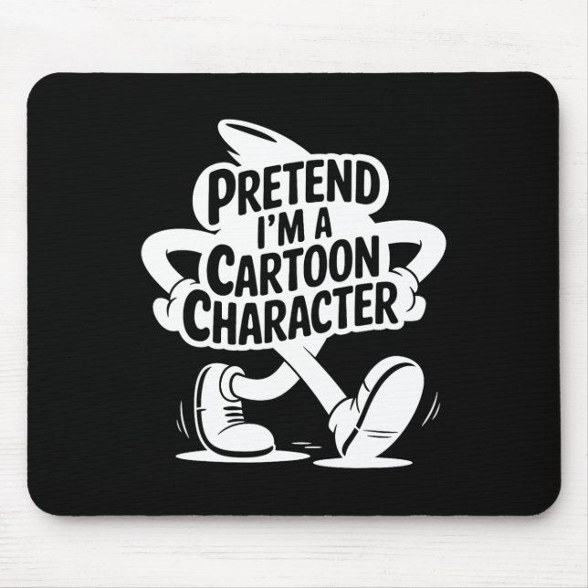 Leichte Halloween-Kostüme, so tun, als wäre ich ei Mousepad (Vorne)