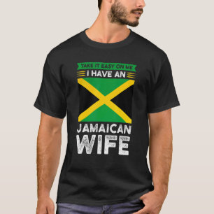 Leichte mir die jamaikanische Ehefrau Jamaika T-Shirt