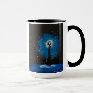 Leichte Post im Winter Tasse