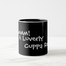 Leichte Rhymslang-Trinkmotto Zweifarbige Tasse