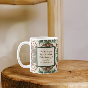 Leichte rustikale Tasse für den Morgen