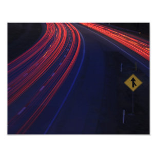 Leichte Schwänze für den Fahrzeugverkehr Fotodruck