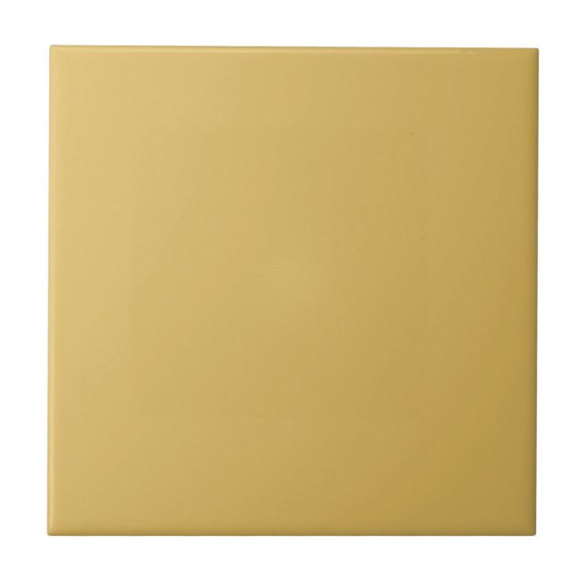 Leichte Senf Gelbe Farbe Fliese (Vorderseite)