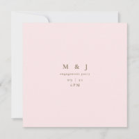 Leichte und einfache Verlobung mit modernem Rock S