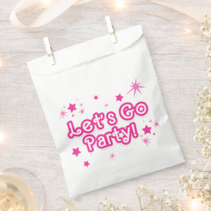 Leichte und heiß rosa Sparkeln - Party gehen Geschenktütchen
