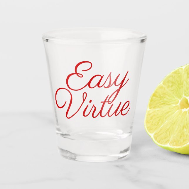 Leichte Vorteile Schnapsglas (Vorderseite)