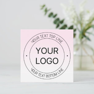 Leichter Austausch von Logos und bearbeitbarer Tex