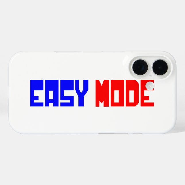 LEICHTER MODUS iPhone 16 HÜLLE (Rückseite (Horizontal))