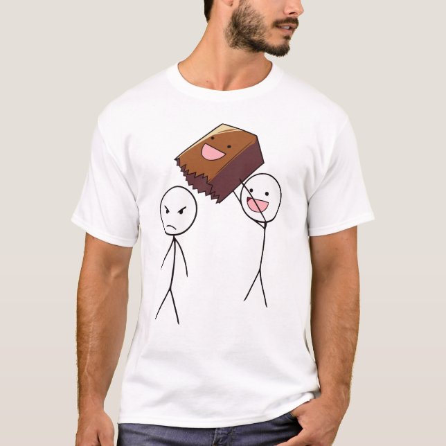 Leichter Optimismus T-Shirt (Vorderseite)