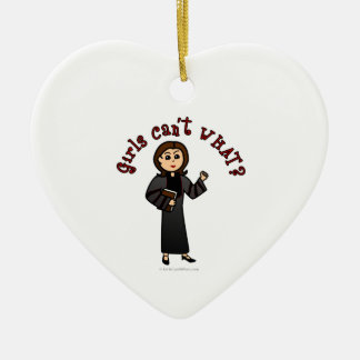 Leichter Pastor Keramik Ornament