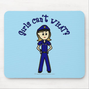 Leichter Polizist Mousepad