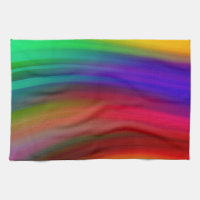 Leichter Regenbogen bewegt abstraktes wellenartig