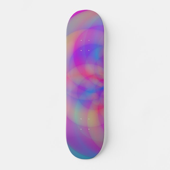 Leichter Regenbogen Skateboard (Vorderseite)