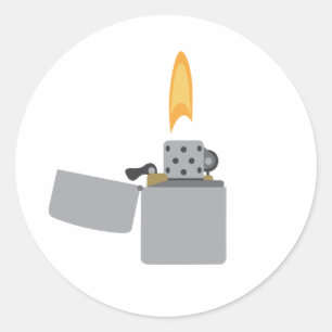 leichter runder aufkleber