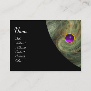 LEICHTER VORTEX AMETHYST lila-grauschwarz Visitenkarte