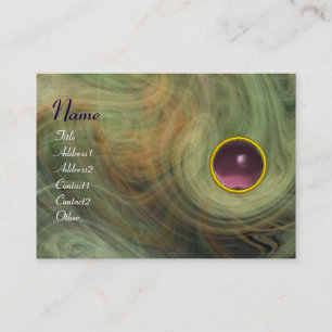 LEICHTER VORTEX AMETHYST, rosa, grau Visitenkarte