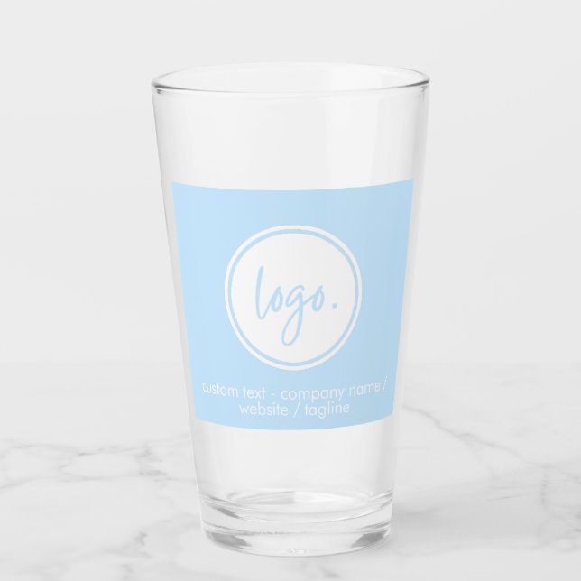LEICHTES BUSINESS-LOGO-UNTERNEHMEN - VORLAGE FÜR D GLAS (Vorderseite)
