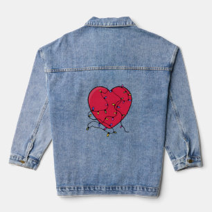 Leichtes Herz Jeansjacke