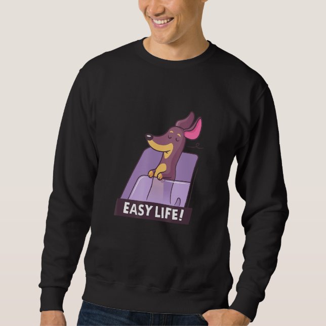 Leichtes Leben Sweatshirt (Vorderseite)