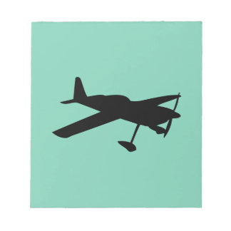 Leichtflugzeug-Flugzeug Notizblock