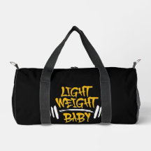 Leichtgewicht Baby Lustige Gym-Typografie