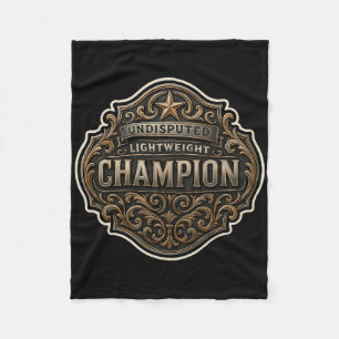 Leichtgewichts-Champion Mma Boxen Kickboxen Champ Fleecedecke