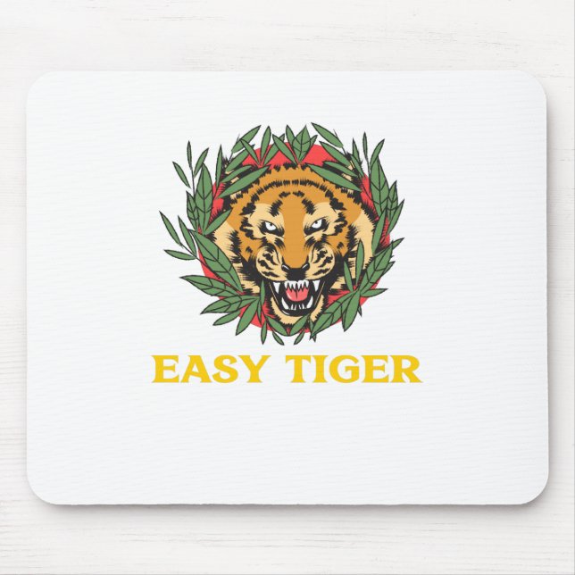 Leichtiger Tiger Mousepad (Vorne)