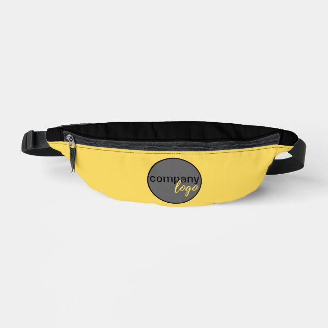 LEICHTZEITIGE EIGENE LOGO-BUSINESS-MARKENGELBE BAUCHTASCHE (Vorderseite)