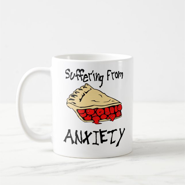 Leiden durch Pie-Angst Kaffeetasse (Links)