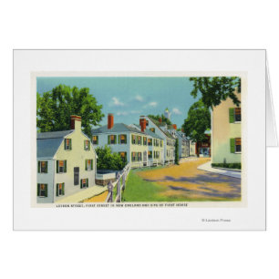 Leiden-Straßen-Ansicht, erste Straße in