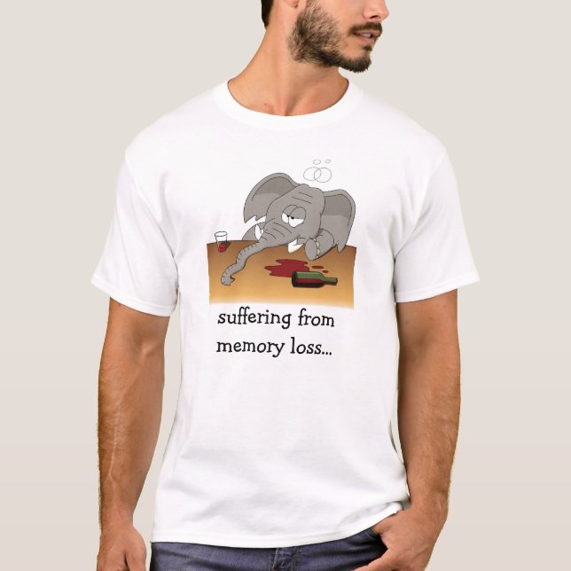 Leiden unter Gedächtnisverlust… T-Shirt (Vorderseite)