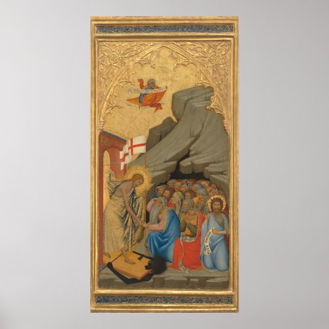 Leidenschaft Christi - Andrea Vanni Kunstposter Poster (Vorne)