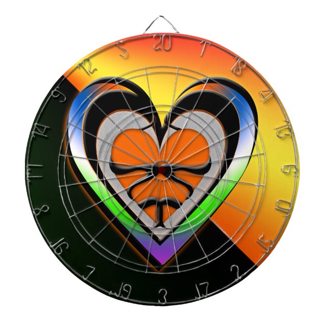 Leidenschaft Dartscheibe (vorne)