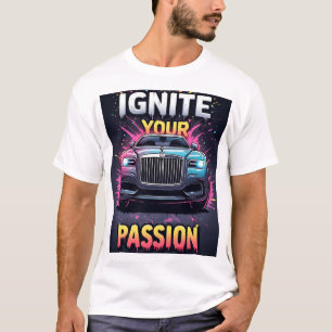 🔥 Leidenschaft entfachen Luxusauto-Farb-Splash-Gr T-Shirt