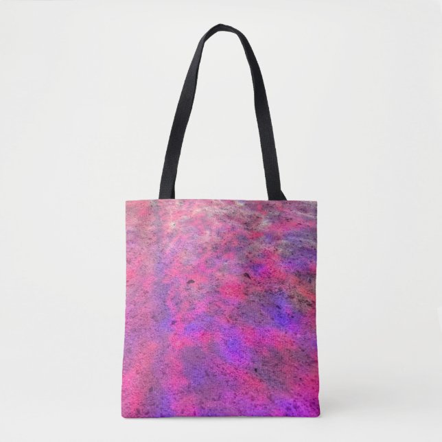 Leidenschaft für rosa Muster Tasche (Vorderseite)