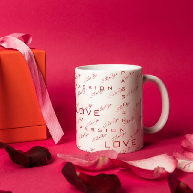 leidenschaftliche Liebe | Valentinstag Kaffeetasse (Von Creator hochgeladen)