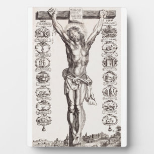 Leidensgeschichte Jesu Christi Kreuzigung Fotoplatte