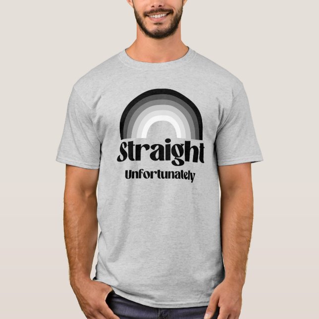 Leider gerade T-Shirt (Vorderseite)