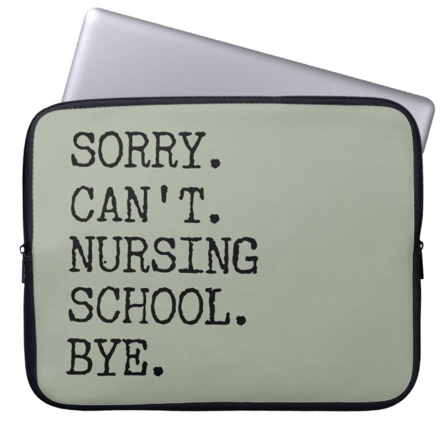Leider kann die Krankenschule nicht durch die Kind Laptopschutzhülle (Vorderseite)
