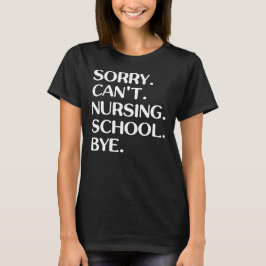 Leider kann die Krankenschule nicht durch die Kind T-Shirt