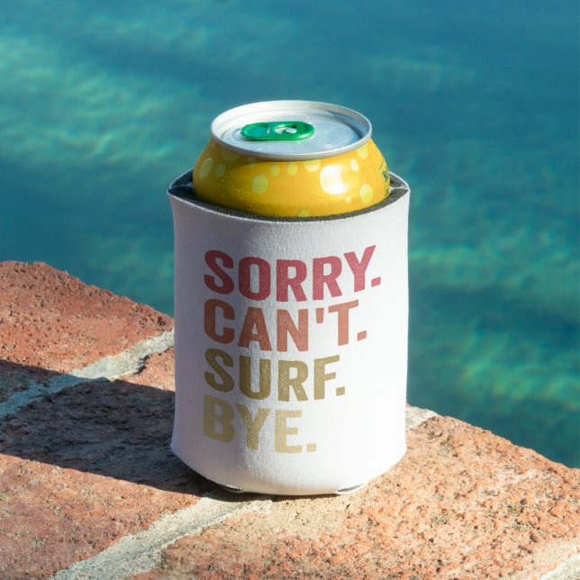 Leider kann nicht surfen durch lustige Surfer Surf Dosenkühler (In Situ Pool)