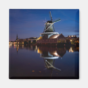 Leidschendam-Windmühle mit Nachdenken Magnet