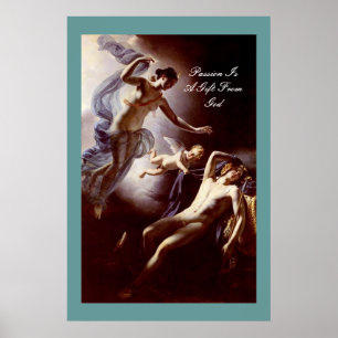 LEIDUNG IST EIN GESCHENK VON GOTT POSTER