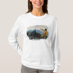 Leif Eriksson visiert Land in Amerika, 1893 an T-Shirt