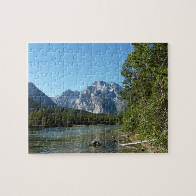 Leigh Lake at Grand Teton Nationalpark (Horizontal)