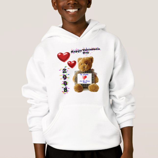 Leigha Valentine-Schweiss-Shirt Hoodie (Vorderseite)