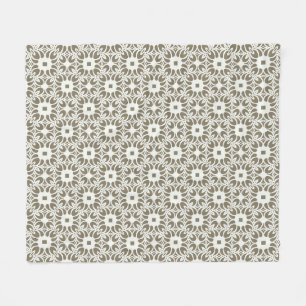 Leinen-Gitter Fleecedecke
