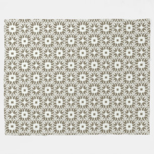 Leinen-Gitter Fleecedecke