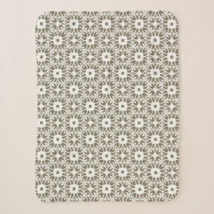 Leinen-Gitter Sherpadecke