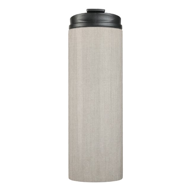 Leinen Thermosbecher (Vorderseite)